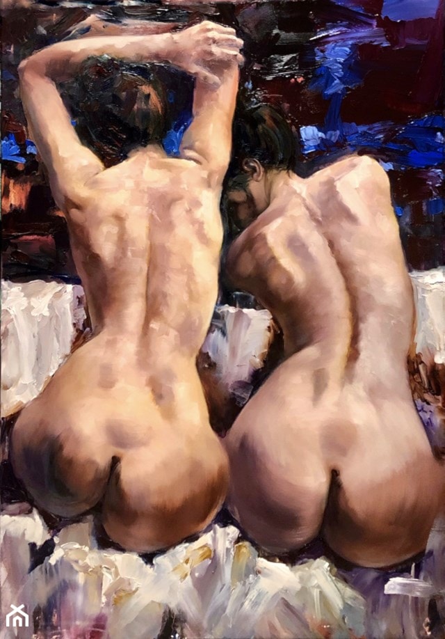 Krystyna Khvostyk - obrazy malowane na płótnie - zdjęcie od Art in House Gallery Online