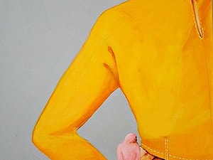 Renata Magda, A little friend - obrazy malowane na płótnie - zdjęcie od Art in House Gallery Online
