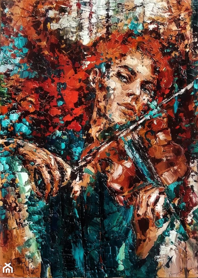 Krystyna Róż-Pasek - obrazy olejne na płótnie - zdjęcie od Art in House Gallery Online