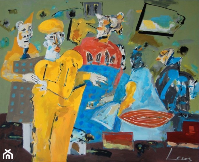Zbigniew Leuszniewicz - obrazy malowane - zdjęcie od Art in House Gallery Online