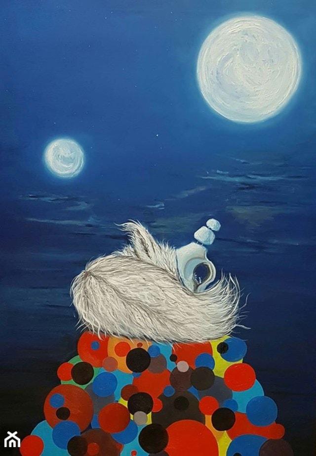 Dominika Radomska - obrazy malowane na płótnie - zdjęcie od Art in House Gallery Online - Homebook