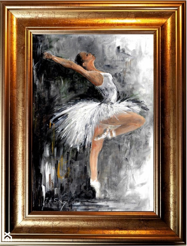J. Aurelia Sikiewicz-Wojtaszek - Baletnica - zdjęcie od Art in House Gallery Online - Homebook