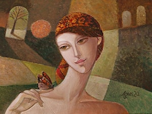 Agnieszka Korczak-Ostrowska - obrazy malowane - zdjęcie od Art in House Gallery Online