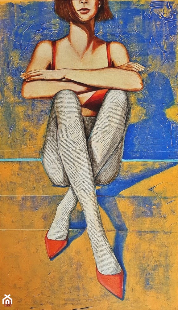Renata Magda - obrazy malowane na płótnie - zdjęcie od Art in House Gallery Online - Homebook