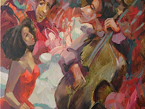 Tomasz Bachanek - obrazy olejne na płótnie - zdjęcie od Art in House Gallery Online