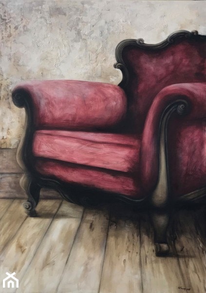 Klaudia Choma - Ludwik - obrazy malowane na płótnie - zdjęcie od Art in House Gallery Online