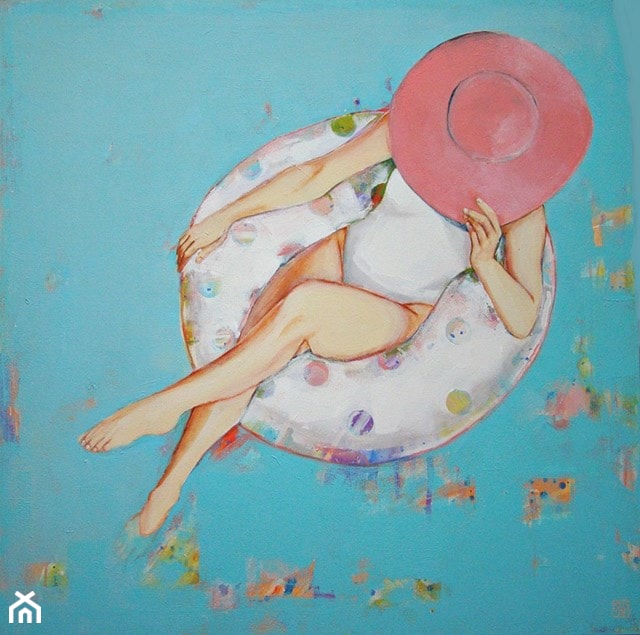 Renata Magda - obrazy malowane na płótnie - zdjęcie od Art in House Gallery Online