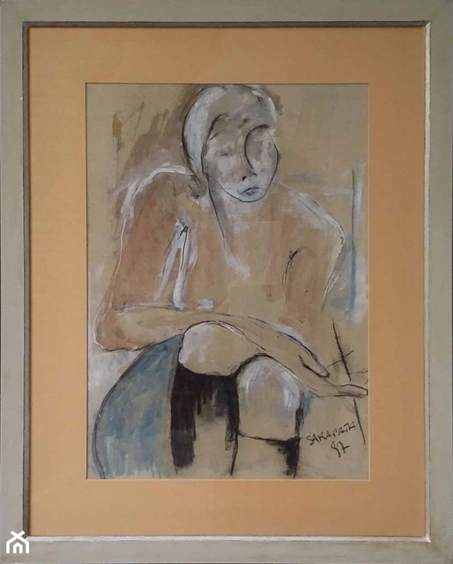 Joanna Sarapata - Kobieta - obrazy olejne i pastelowe - zdjęcie od Art in House Gallery Online - Homebook