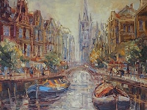 Henryk Włoch - Delft, obrazy olejne - zdjęcie od Art in House Gallery Online