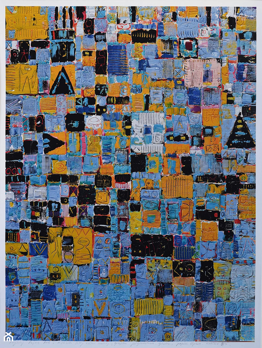 Krzysztof Pająk - Print - obrazy olejne na płótnie - zdjęcie od Art in House Gallery Online