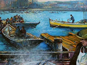 Piotr Rembieliński - Stambuł - obrazy malowane na płótnie - zdjęcie od Art in House Gallery Online