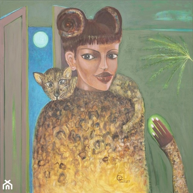 Ela Grzybek - obrazy malowane na płótnie - zdjęcie od Art in House Gallery Online