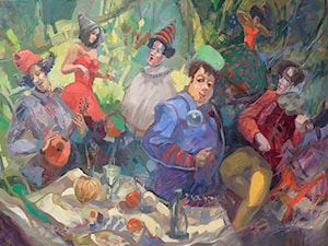 Tomasz Bachanek - obrazy olejne na płótnie - zdjęcie od Art in House Gallery Online