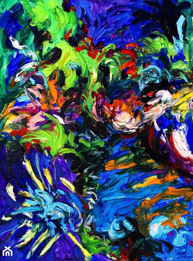Iwona Golor - obrazy malowane na płótnie - zdjęcie od Art in House Gallery Online - Homebook