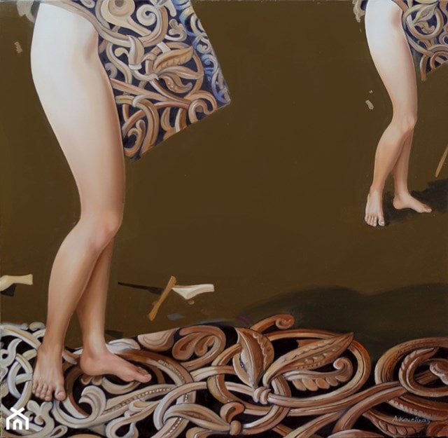 Andrejus Kovelinas - Duality - obrazy olejne - zdjęcie od Art in House Gallery Online