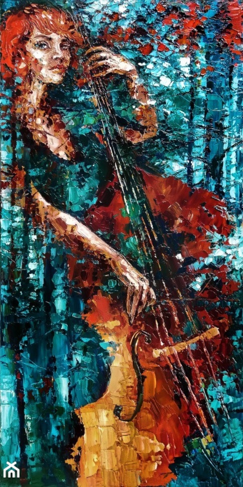 Krystyna Róż-Pasek - obrazy olejne na płótnie - zdjęcie od Art in House Gallery Online - Homebook