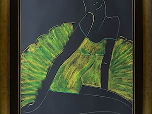Joanna Sarapata - obrazy malowane pastelą - zdjęcie od Art in House Gallery Online