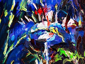 Iwona Golor - obrazy malowane na płótnie - zdjęcie od Art in House Gallery Online