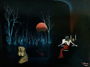 Grażyna Jeżak - obrazy malowane na płótnie - zdjęcie od Art in House Gallery Online