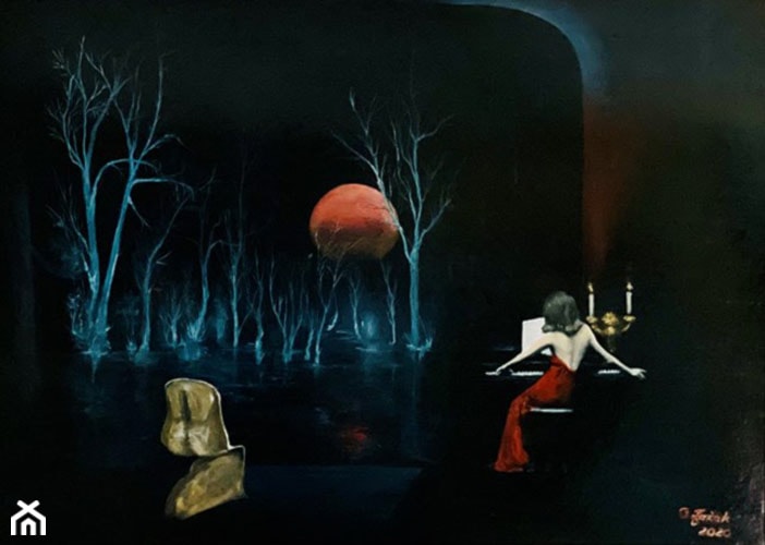 Grażyna Jeżak - obrazy malowane na płótnie - zdjęcie od Art in House Gallery Online - Homebook