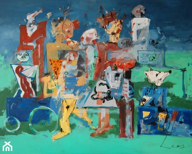Zbigniew Leuszniewicz - obrazy malowane - zdjęcie od Art in House Gallery Online - Homebook