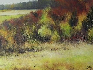 Konrad Hamada - Jesienny las - obrazy na ścianę - zdjęcie od Art in House Gallery Online