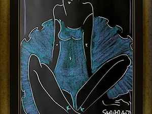 Joanna Sarapata - obrazy malowane pastelą - zdjęcie od Art in House Gallery Online
