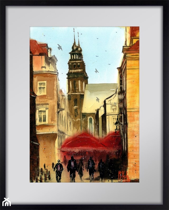 Mariusz Kula - obrazy malowane akwarelowe - zdjęcie od Art in House Gallery Online