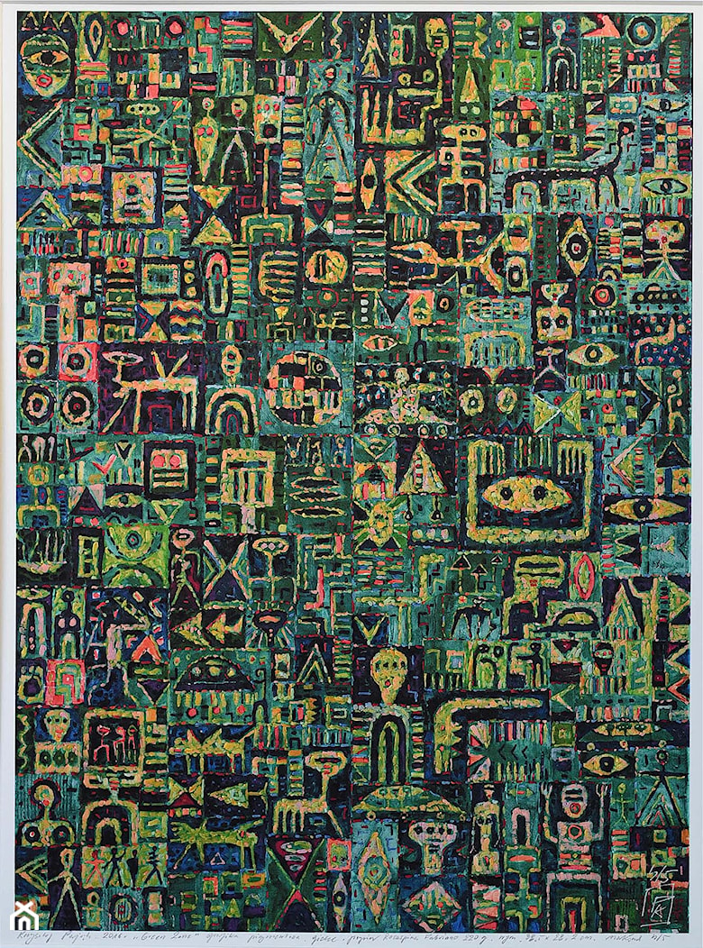 Krzysztof Pająk - Print - obrazy olejne na płótnie - zdjęcie od Art in House Gallery Online - Homebook