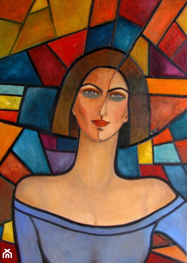 Krystyna Ruminkiewicz - obraz malowane - zdjęcie od Art in House Gallery Online - Homebook