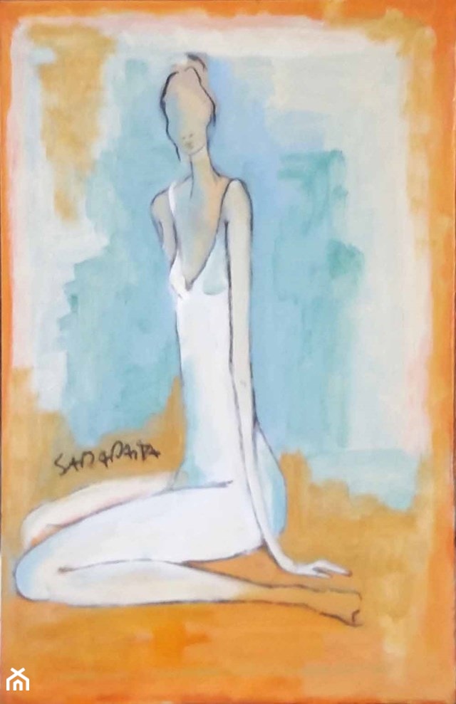 Joanna Sarapata - Kobieta - obrazy olejne i pastelowe - zdjęcie od Art in House Gallery Online - Homebook