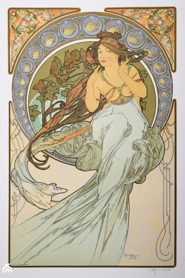 Alfons Mucha - litografie - zdjęcie od Art in House Gallery Online - Homebook