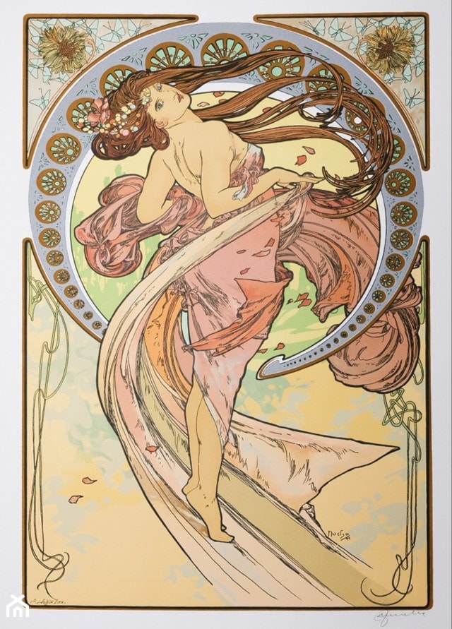 Alfons Mucha - litografie - zdjęcie od Art in House Gallery Online