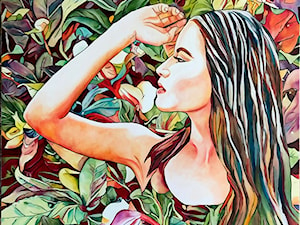 Joanna Szumska - obrazy malowane wiosenne - zdjęcie od Art in House Gallery Online