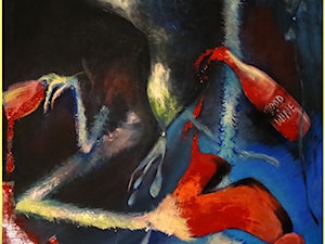 Justyna Wojtaś - obrazy malowane na płótnie - zdjęcie od Art in House Gallery Online