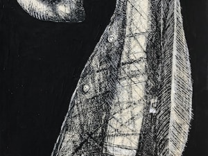 Piotr Kamieniarz - Upadły anioł - Rysunki I Obrazy Malowane - zdjęcie od Art in House Gallery Online