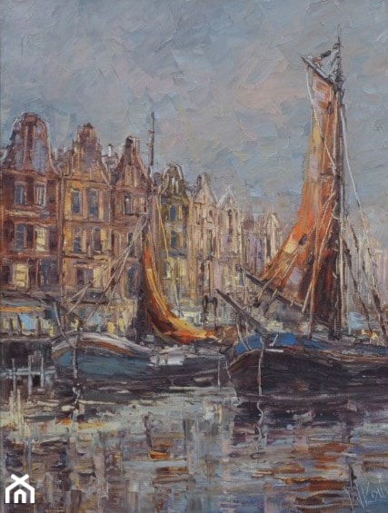 Henryk Włoch - Utrecht, obrazy olejne - zdjęcie od Art in House Gallery Online