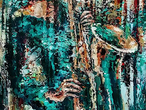 Krystyna Róż-Pasek - Supremacja - obrazy olejne na płótnie - zdjęcie od Art in House Gallery Online