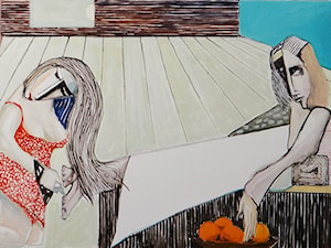 Tomasz Kuran - obrazy malowane na płótnie - zdjęcie od Art in House Gallery Online