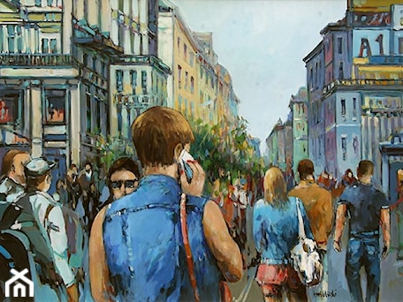 Aranżacje wnętrz - Salon: Piotr Rembieliński - Nowy Jork, SoHo - obrazy malowane na płótnie - Art in House Gallery Online. Przeglądaj, dodawaj i zapisuj najlepsze zdjęcia, pomysły i inspiracje designerskie. W bazie mamy już prawie milion fotografii!