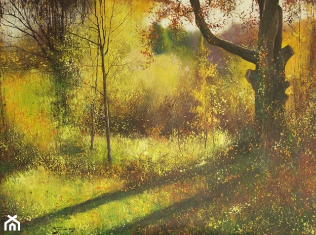 Konrad Hamada - Jesień - obrazy na ścianę - zdjęcie od Art in House Gallery Online - Homebook