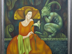 Beata Krystek-Borowska - Laila - obrazy olejne na płótnie - zdjęcie od Art in House Gallery Online