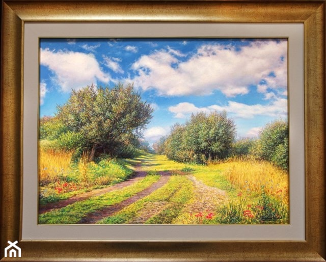 Zbigniew Kopania - obrazy malowane wiosenne - zdjęcie od Art in House Gallery Online