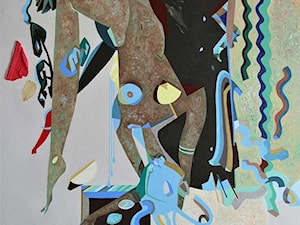 Filip Gruszczyński - Coniuncta Serpentis - obrazy olejne na płótnie - zdjęcie od Art in House Gallery Online