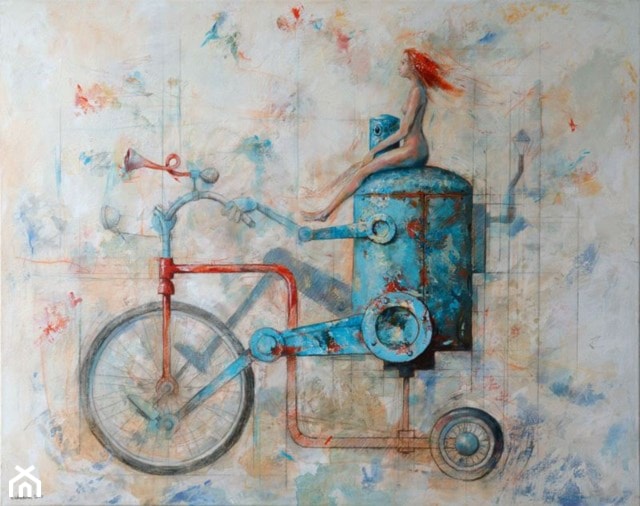 Grzegorz Radziewicz - obrazy olejne na płótnie - zdjęcie od Art in House Gallery Online
