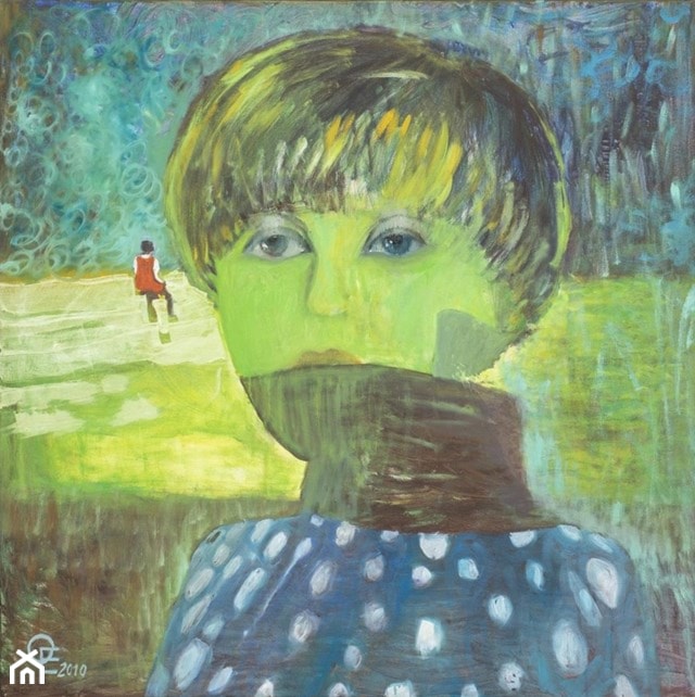 Ela Grzybek - obrazy malowane na płótnie - zdjęcie od Art in House Gallery Online