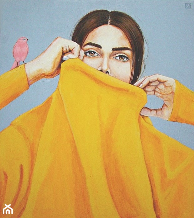 Renata Magda, Lafy X - obrazy malowane na płótnie - zdjęcie od Art in House Gallery Online - Homebook