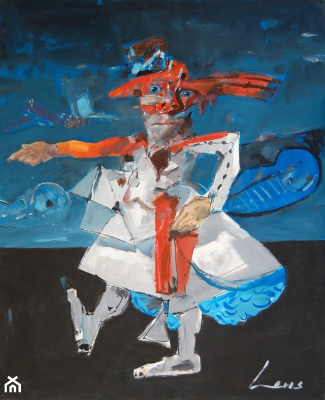 Zbigniew Leuszniewicz - obrazy malowane - zdjęcie od Art in House Gallery Online