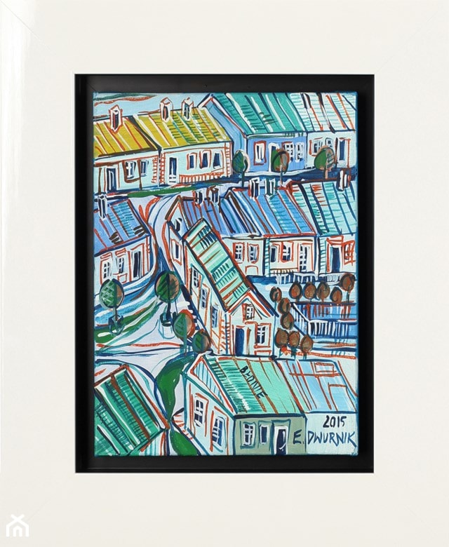 Edward Dwurnik - obrazy malowane i rysunki - zdjęcie od Art in House Gallery Online - Homebook