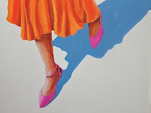 Renata Magda, Stroll - obrazy malowane na płótnie - zdjęcie od Art in House Gallery Online